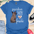 Pardon my frenchie - V3 - Brown Shy Innocent T-Shirt